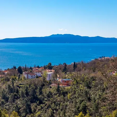 Ida With Terrace, Sea View, Near Opatija Lägenhet