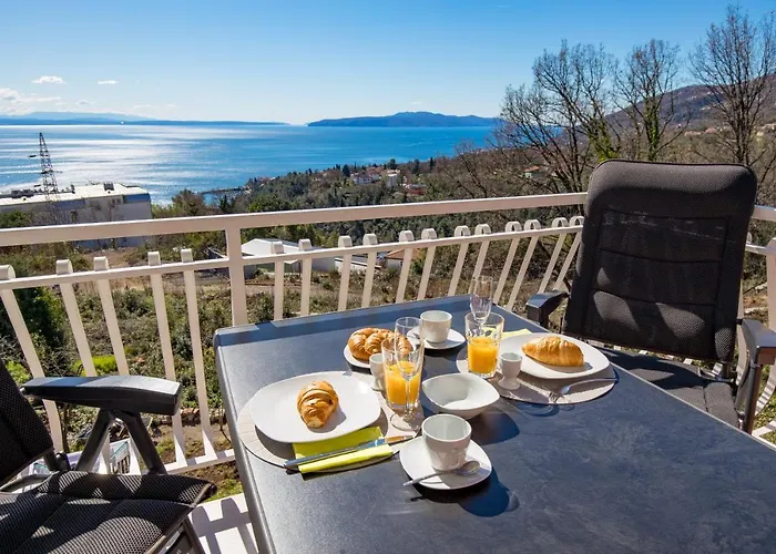 Ida With Terrace, Sea View, Near Opatija Icici