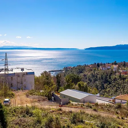アパート Ida With Terrace, Sea View, Near Opatija Ičići