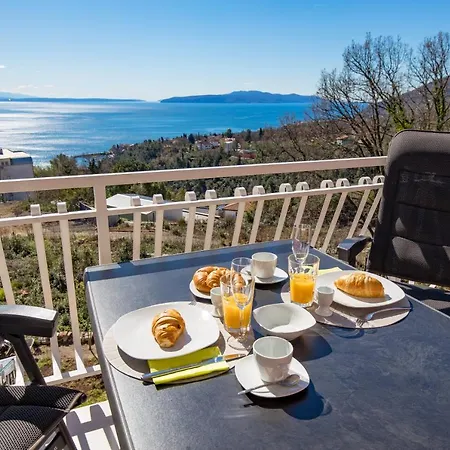 Ida With Terrace, Sea View, Near Opatija Ičići